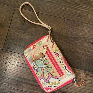 Spartina full size wallet and wristlet